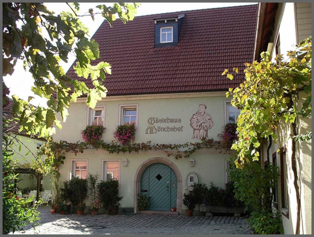 Gästehaus Mönchshof Sommerhausen Exterior foto