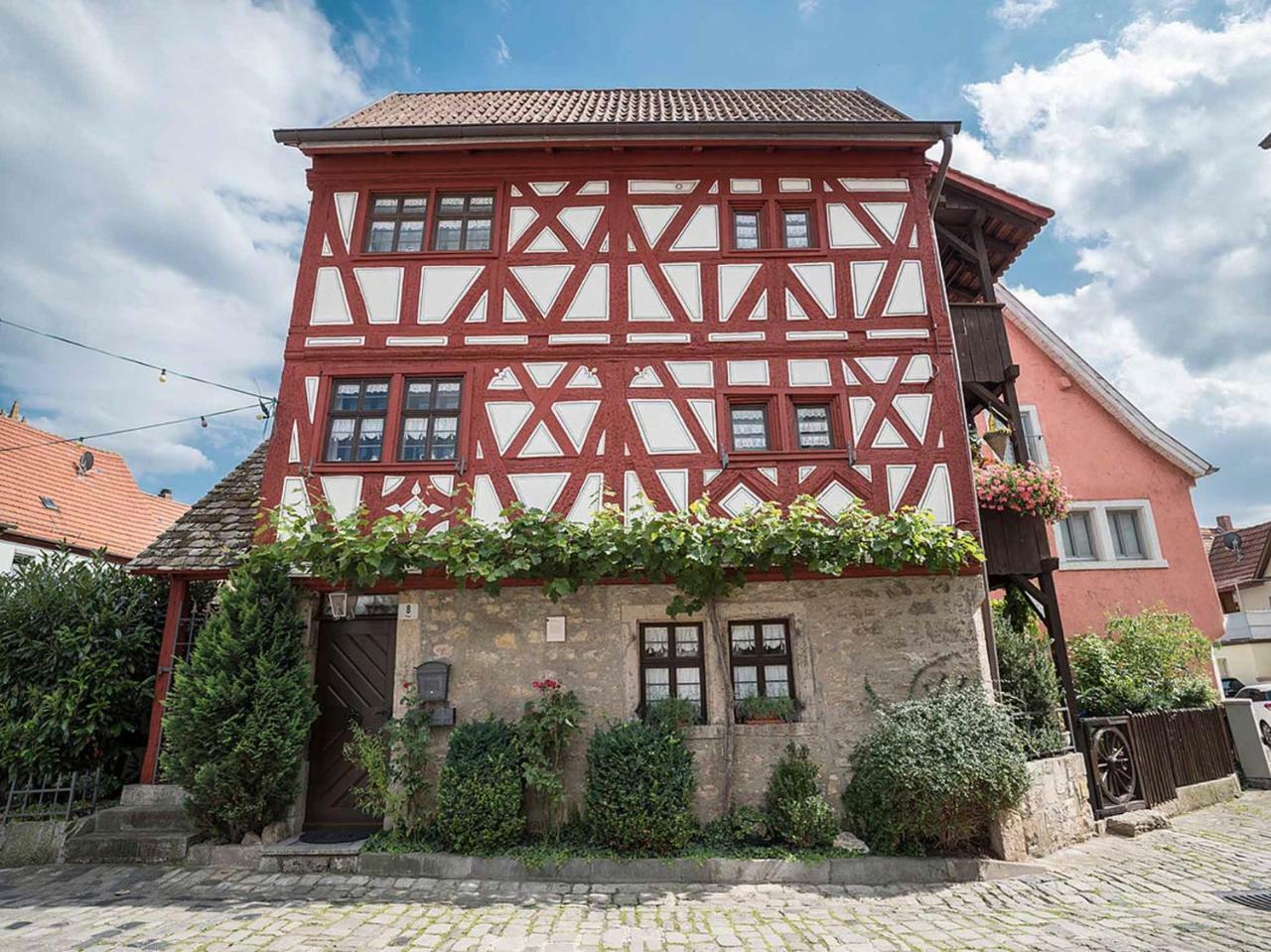Gästehaus Mönchshof Sommerhausen Exterior foto